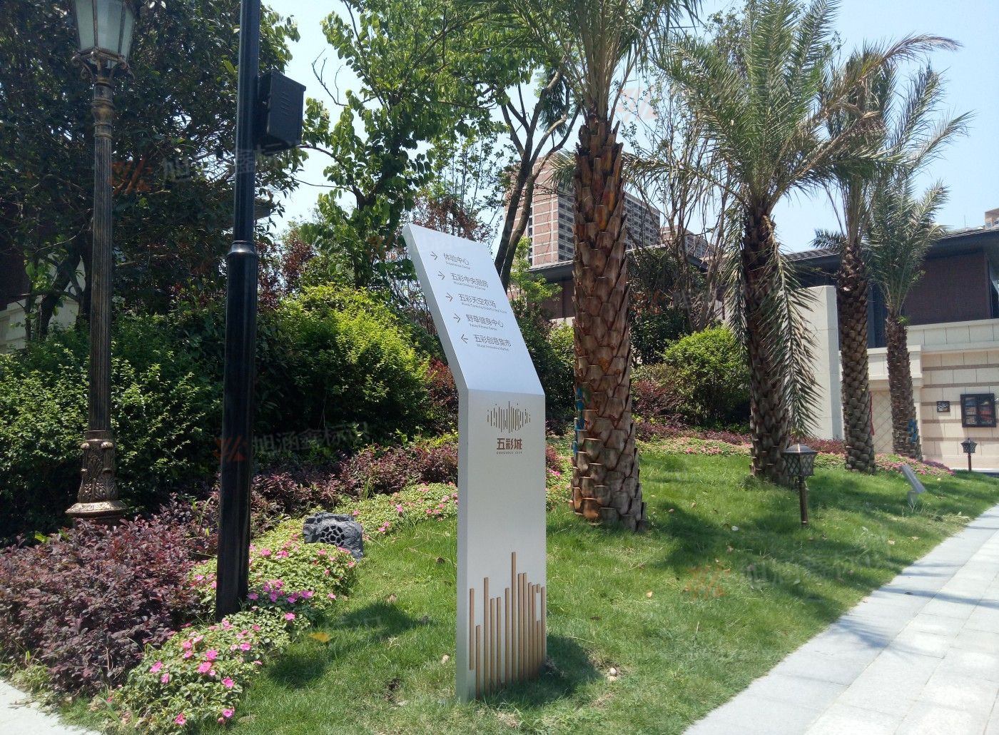 江西芒果景观标识源头工厂：<strong>江西地产标牌制作</strong>